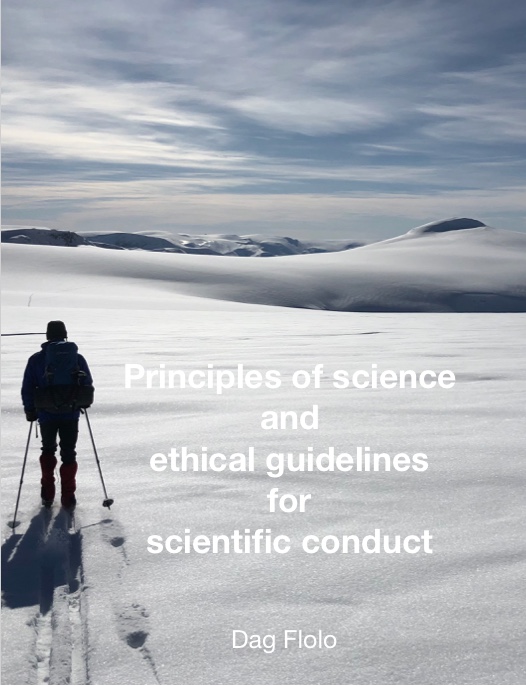 Principles of science and ethical guidelines for scientific conduct ebook cover